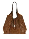 Tod's Women's Shopping Bag T Timeless Medium Perforated