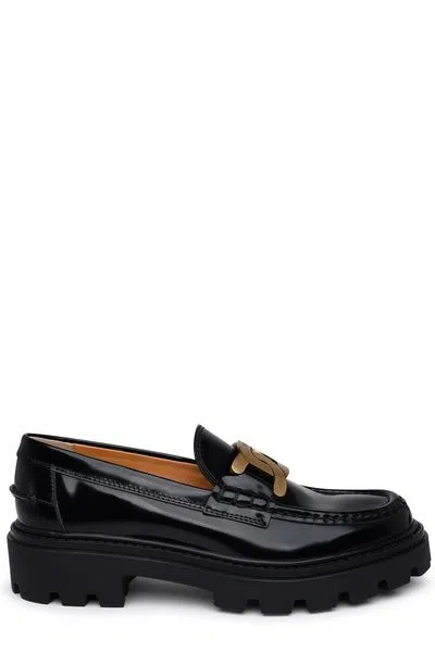 Tod's Xxw08j0hl60sha Gomma Pesante In Black