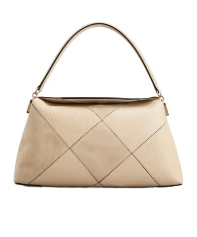 Tod's Top Handle Shoulder Bag In Nude
