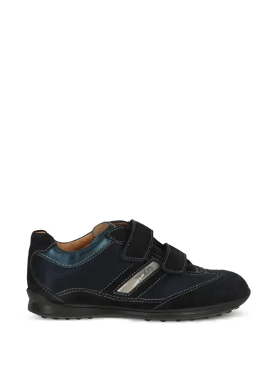 Tod's Kids' Touch-strap Sneakers In Blue