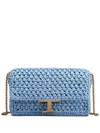 Tod's Tracollina Shoulder Bag In Blue