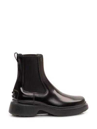 Tod's Tod`s Trench-inspired Ankle Boots In Black