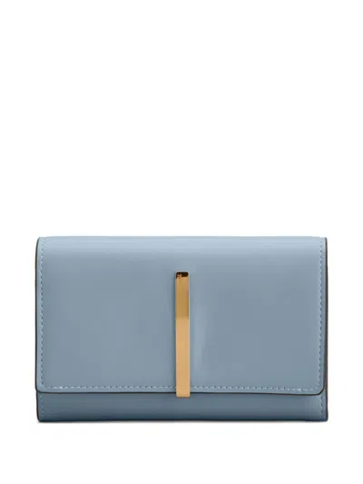 Tod's Tri-fold Wallet In Blue