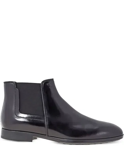 Tod's Tronchetto Chelsea Boots In Black