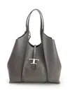 Tod's Tsb Shopping Pend. T Media Shoulder Bags Grey