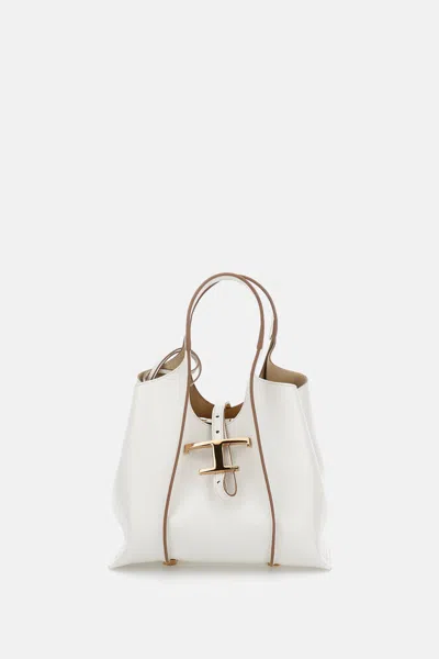 Tod's Tsb Shopping Pend. T Mini In White
