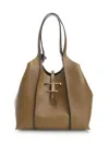 Tod's Tsb Shopping Pend. T Piccola Shoulder Bags Green