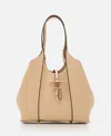 Tod's Tsb Small Shopping Bag In White