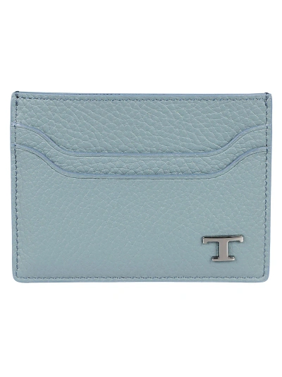 Tod's Tsi Credit Card Holder In Carta Zucchero Scuro