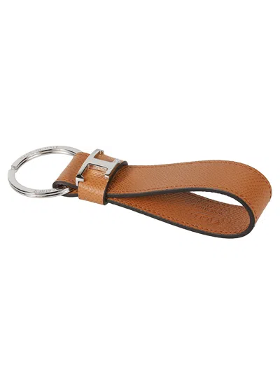 Tod's Tsi Keyring In Brown