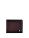 Tod's Tsy Bi-fold Wallet In Brown