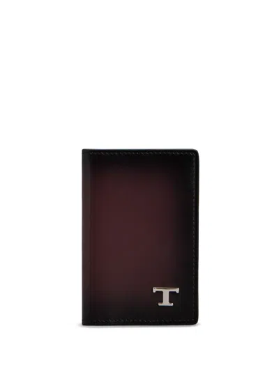 Tod's Tsy Bifold Cardholder In Brown