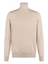 Tod's Turtleneck Long-sleeve Sweater In Neutral