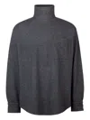Tod's Turtleneck Pocket Shirt In Gray