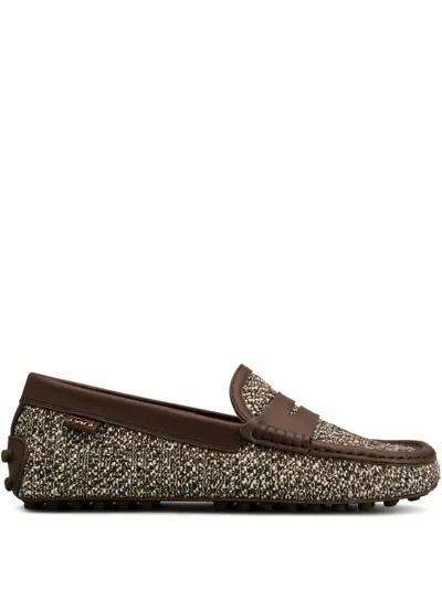 TOD'S TWEED LOAFERS