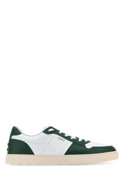 Tod's Two-tone Leather Sneakers