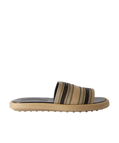Tod's Two-tone Slides In Multi