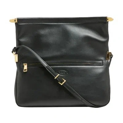 Tod's Under-shoulder Clutch In Black