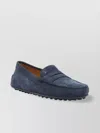 Tod's Women's City Gommino Suede Leather Loafers
