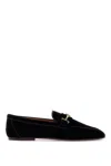 Tod's Velvet Loafers For In Nero (black)