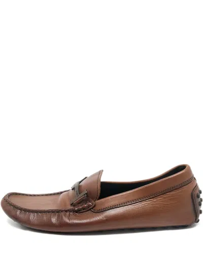 Pre-owned Tod's Vintage 1158503 Brown