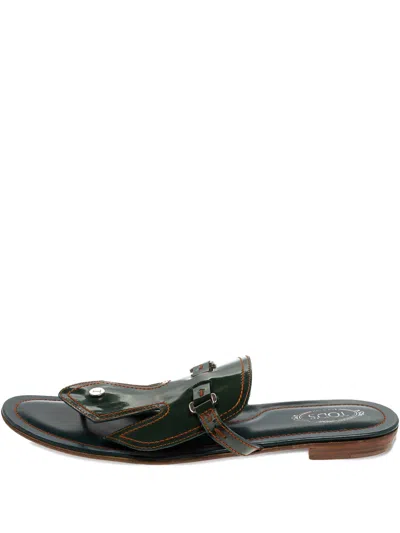 Pre-owned Tod's Vintage 2023 Buckle-embellished Sandals