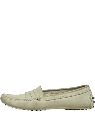 Pre-owned Tod's Vintage 2023 Suede Loafers
