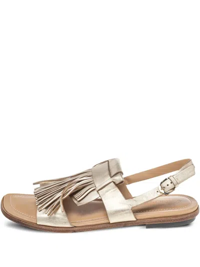 Pre-owned Tod's Vintage 2024 Fringed Sandals