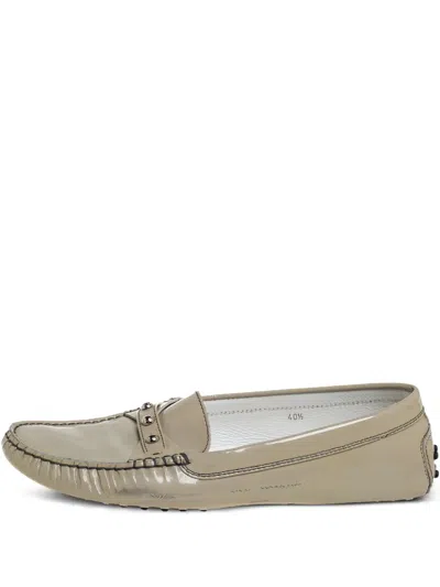 Pre-owned Tod's Vintage 446971 Grey In Gray