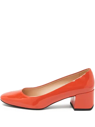 Pre-owned Tod's Vintage 55mm Block-heel Patent Pumps