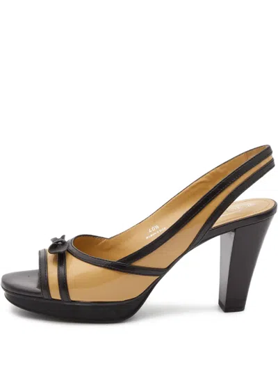 Pre-owned Tod's Vintage 95mm Leather Heeled Pumps