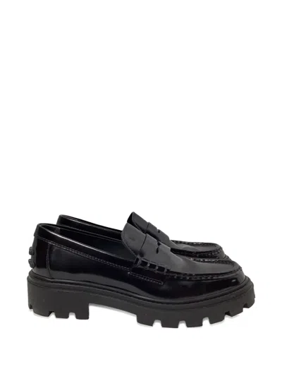 Pre-owned Tod's Vintage Black Loafers