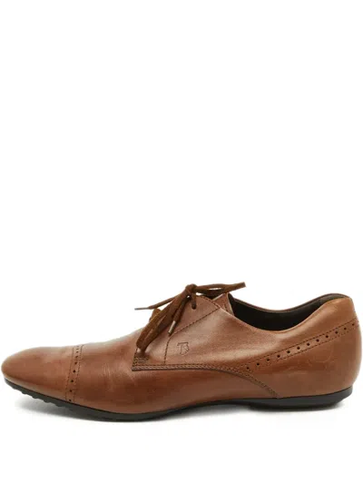 Pre-owned Tod's Vintage Lace-up Brogue Shoes