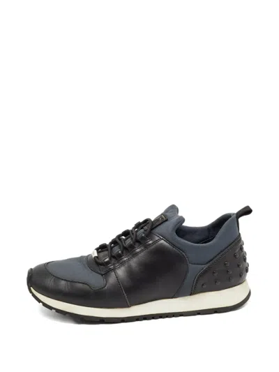 Pre-owned Tod's Vintage Lace-up Sneakers In Black
