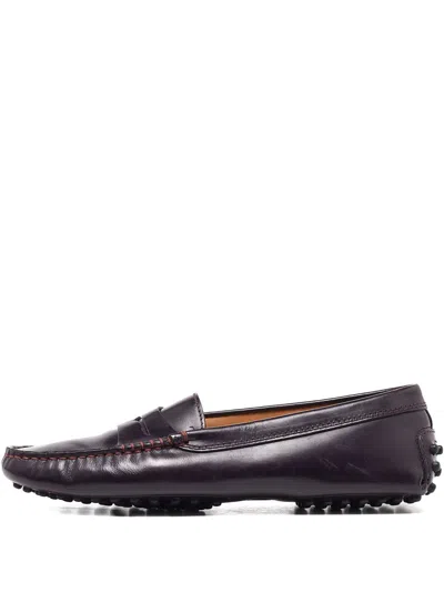 Pre-owned Tod's Vintage Leather Loafers