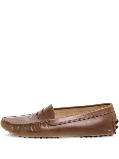 Pre-owned Tod's Vintage Leather Loafers