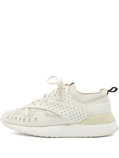 Pre-owned Tod's Vintage Leather Sneakers