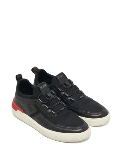 Pre-owned Tod's Vintage No_code J Sneakers In Black