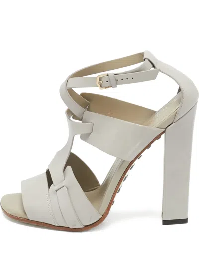 Pre-owned Tod's Vintage  120mm Strappy Sandals