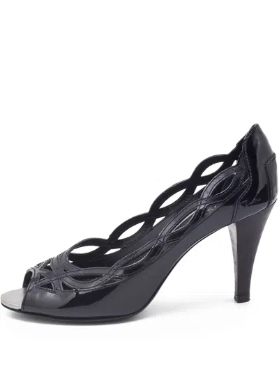 Pre-owned Tod's Vintage  90mm Cut-out Pumps