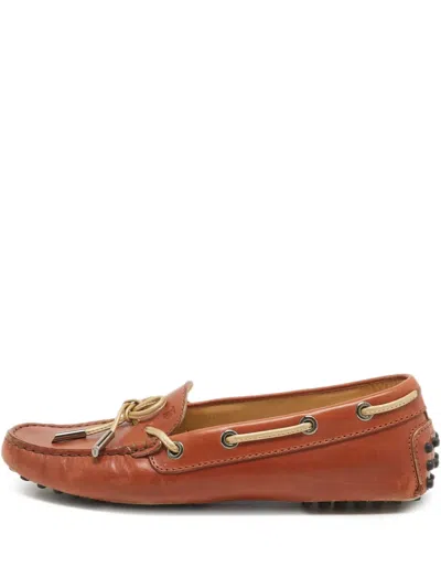 Pre-owned Tod's Vintage  Gommino Loafers