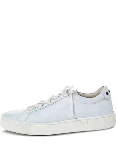 Pre-owned Tod's Vintage  Leather Lace-up Sneakers