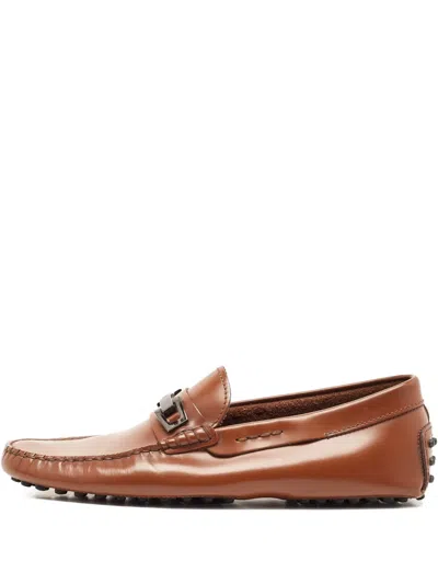 Pre-owned Tod's Vintage  Leather Loafers