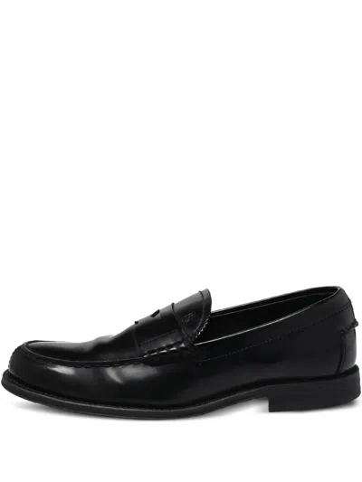 Pre-owned Tod's Vintage  Leather Penny-slot Loafers