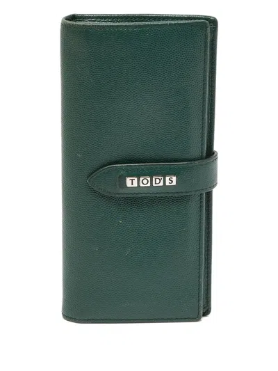 Pre-owned Tod's Vintage  Leather Wallet