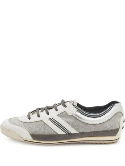 Pre-owned Tod's Vintage  Panelled Sneakers