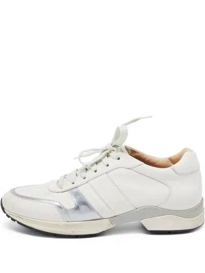 Pre-owned Tod's Vintage  Panelled Trainers