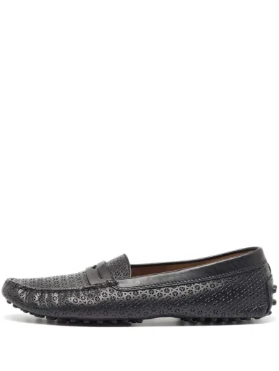 Pre-owned Tod's Vintage  Perforated Loafers