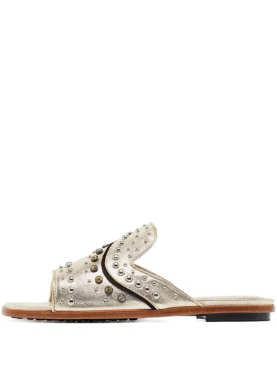 Pre-owned Tod's Vintage  Studded Sandals