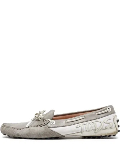 Pre-owned Tod's Vintage  Suede Loafers